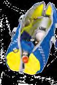 35 36 Oksygenveske Polstret Produktinformasjon Farge: Grønn/gul Farge: Blå/gul Materiale: MicrAgard Plus H: 60 cm B: