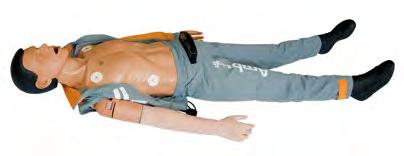 EKG overvåking Intubering Ambu Cardiac Care leveres med IV arm for trening i innsetting av venfloner, injeksjoner, infusjonsvæsker osv.