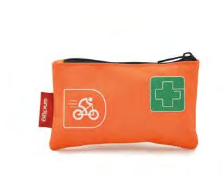 SÅR OG KUTT SKADER 46 Active First Aid Race Denne førstehjelpsvesken er liten og hendig. Utstyret i vesken er tilpasset skader som for eksempel kan oppstå på sykkeltur.