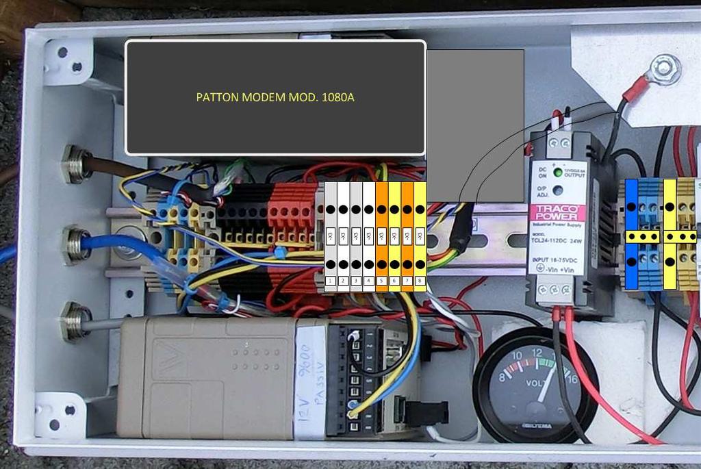 Elektronikkboksen ble sammenstilt i løpet av vårt opphold på Jan Mayen i august 2012.