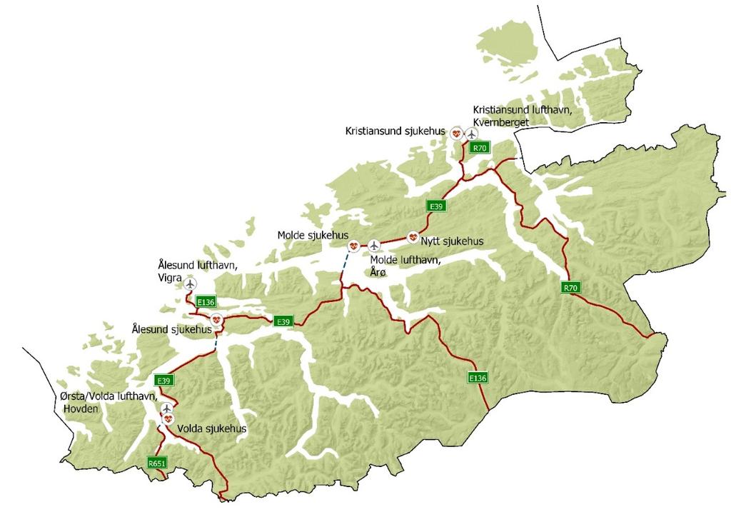 3.1.3 Kommunikasjonstilhøve og arbeidspendling 3.1.3.1 Kommunikasjonstilhøve Liabygda har vegforbindelse via fylkesveg 650 som går til Sjøholt (E39 mot Molde og E136 mot Ålesund og sørover) og til Norddal kommune.