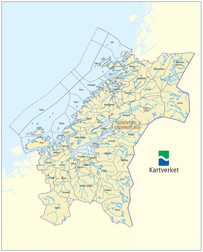 FYLKESGEODATAPLAN Trøndelag 2019-2022