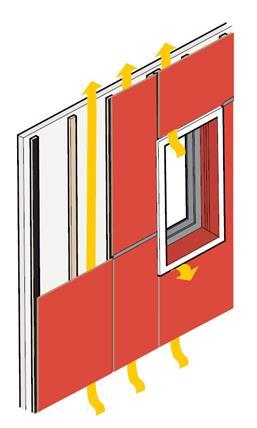 Min 73x38. Trykkimpregnerte lekter må isoleres fra aluminium. Pakning benyttes.