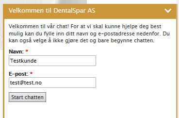 Får du da melding om at adressen ikke er registrert hos oss, ta kontakt med oss via chat, telefon eller e-post så registrerer vi din e-post adresse i vårt system.