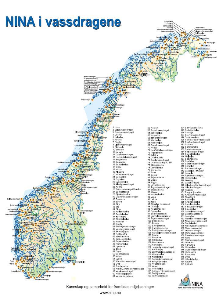 Bestandsstatus Midtsesongs-evaluering Gytebestandsmål Overvåking av genetisk integritet Stamfiskkontroll