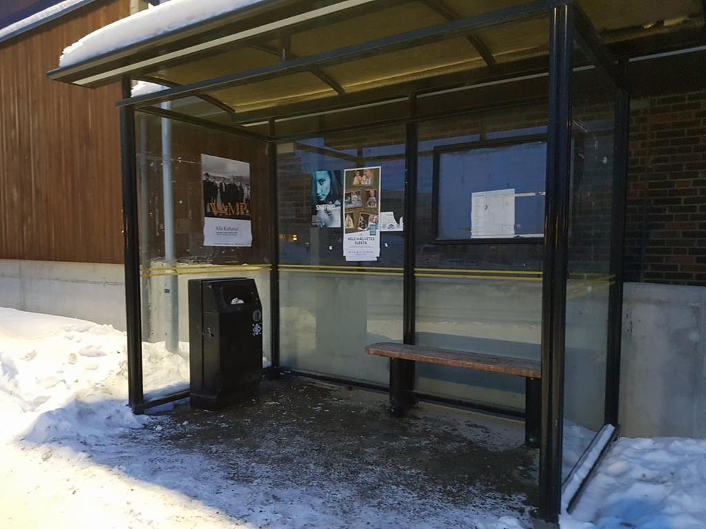 Det var hyggelig å treffe kjentfolk på bussen i morgest på tur til jobb.