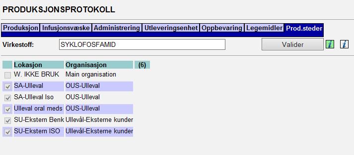 / 17 Valider: For å validere velges Adm.