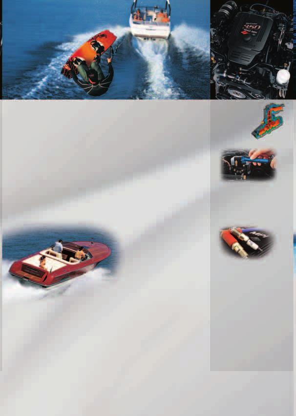 MOTORER FOR VANNSKIBÅTER & INNENBORDSMOTORER. MER DRAKRAFT. Mercury MerCruisers bensindrevne innenbordsmotorer og spesialmotorer for vannskibåter er meget populære modeller blant vannsportutøvere.