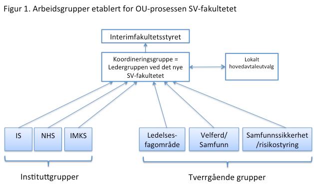 Hver av gruppene har hatt flere møter og har levert hvert sitt innspill som er vedlagt. De ulike innspillene ble presentert og diskutert i et heldagsseminar mellom arbeidsgruppene 10.01 og 21.03.2017.