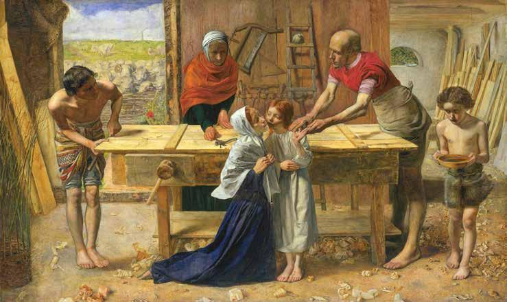 Sund Sokneblad 13 Christ in the House of His Parents ( The Carpenter s Shop ) 1849-50; Sir John Everett Millais, Bt 1829-1896; Tate, Purchased with assistance from the Art Fund and various