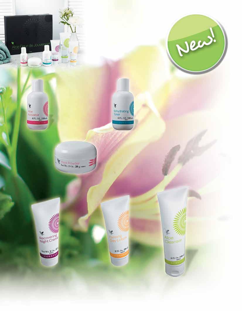 Aloe fleur de jouvence Kako bismo napravili izuzetno učinkovite proizvode za postupke obnavljanja ljepote, upotrijebili smo čisti, stabilizirani gel aloe vere, kojem smo dodali prirodno hidratizirani