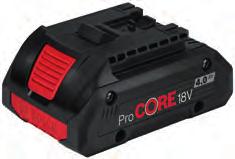 batterier og 1 lader Best nr 1 600 A01 6GP Nobbnr 54300222 3 998,-* 4 997,50** STARTSETT ProCORE18V