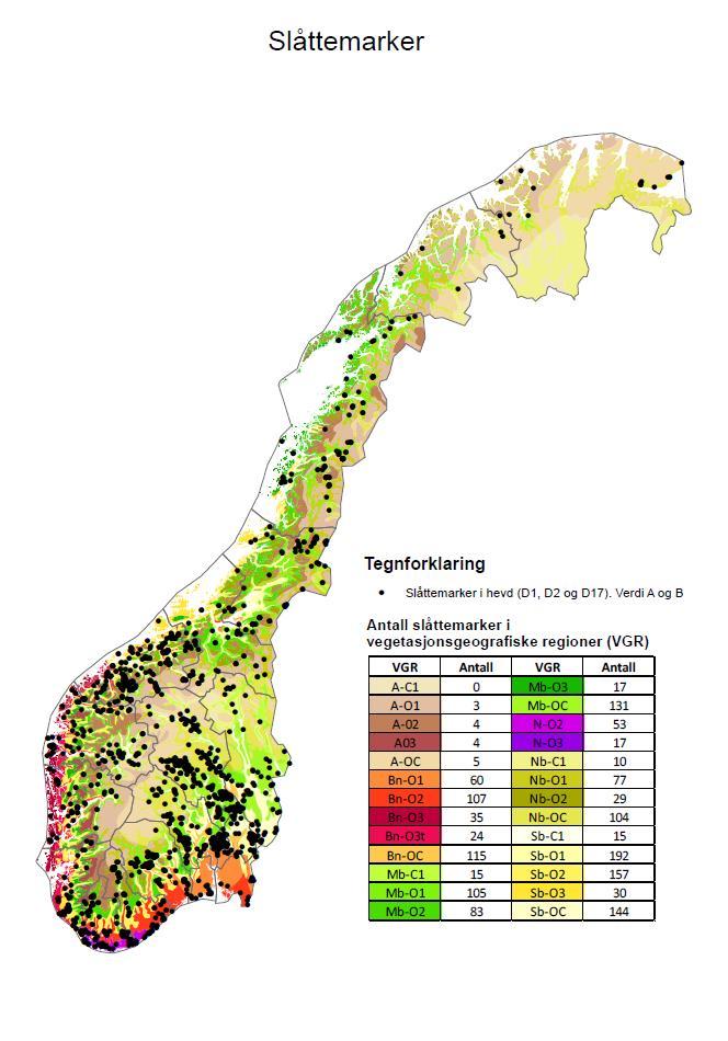 FRAGMENTERING TRUER DELER AV MANGFOLDET 600 artsrike enger som