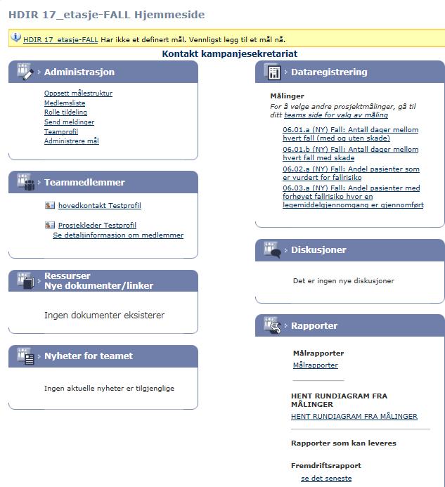 Registrere data Gi tilgang til