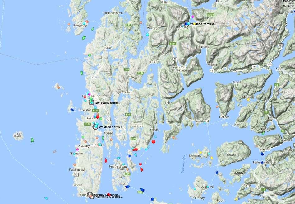 De største elvene i regionen er Suldalslågen (23 km) og Etneelva (består av flere strekninger på til sammen 38 km).