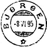 Navnet endret til BJØRØEN i poststedsfortegnelsen 1892. Navneendring til BJØRØYA fra 01.10.1921, Poståpneriet 7842 BJØRØYA ble nedlagt 30.11.1968. Stempel nr.