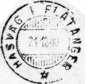 fra 12-9-75 AA til 30-9-75 HLO Stempel nr. 4 Type: HJ- Utsendt før 04.11.