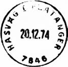 01.1941 Registrert brukt fra 7-12-40 ØRK til 21-12-40 HLO Stempel nr.