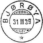 5 Type: HJ- Utsendt BJØRØYA Innsendt Periode 16.06.-12.07.1950 Stempel nr.