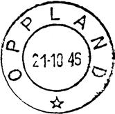 Postkontor C fra 01.01.1977. Postkontoret 7845 OPPLAND ble nedlagt 31.10.1997.
