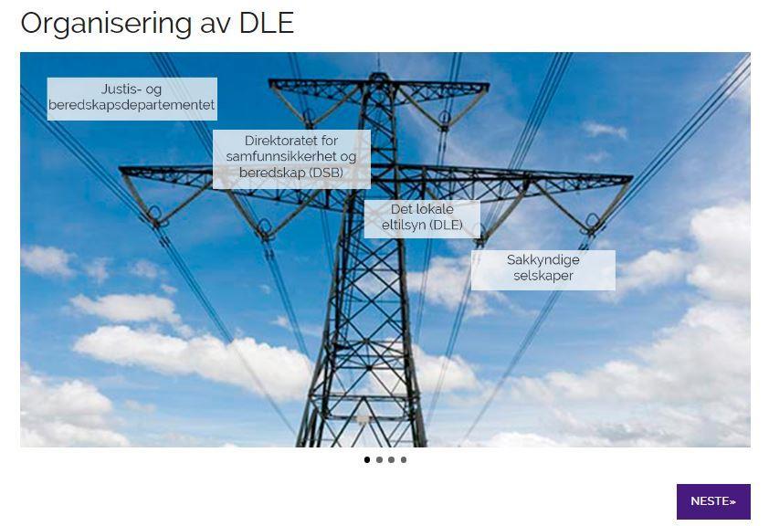 Organisering av DLE Dette er en introduksjon av det lokale eltilsyn.