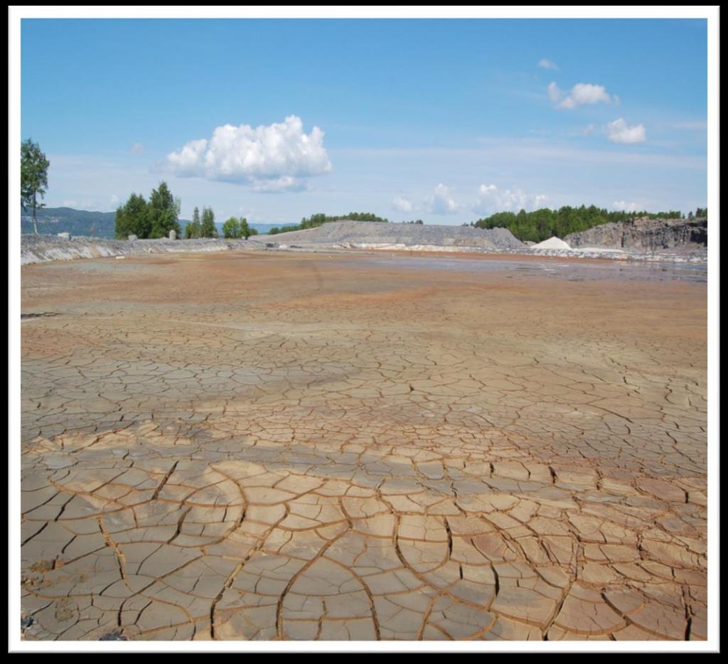 Gips stabilisering av farlig avfall Jernrik gips-slurry