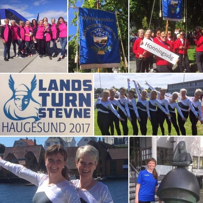 LANDSTURNSTEVNE 2017 HT&IF Turngruppa sin dametropp deltok i sommer på Landsturnstevne i Haugesund som gikk av stabelen 23. - 28. juni 2017.