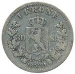 Numismatikk Norske mynter Norsk årgangsmynt 1 1 øre 1906, 1907 og 1913 - tre pene mynter i kvalitet 0/01.