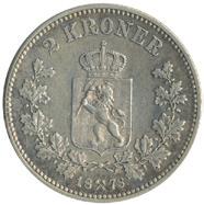 1 5 50 øre 1920 u/hull (1+), 1918 (1), 1942 z (01) samt 1948 og 1953 i kvalitet 0/01.