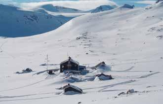 DET LIGGER I VÅR NATUR HYTTENE I FJELLET BETJENTE HYTTER Gjendebu Glitterheim Skogadalsbøen Sandhaug