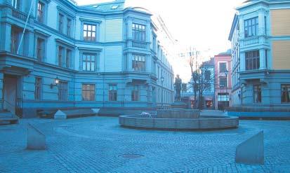 Eksempler fra Oslo, indre by standard Standard på det offentlige rom Friluftsetaten har