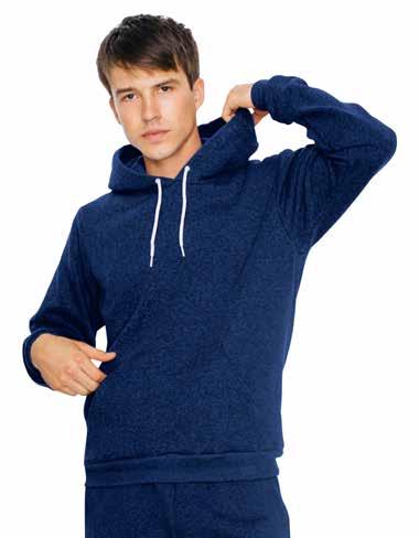 Mock Twist 65% Bomull 35% Polyester 290 g/m² 36-tråd AA51 MT498W Mock Twist Hooded Sweatshirt Unisex S XXL Unisex hettegenser med hvite kontrastsnorer i