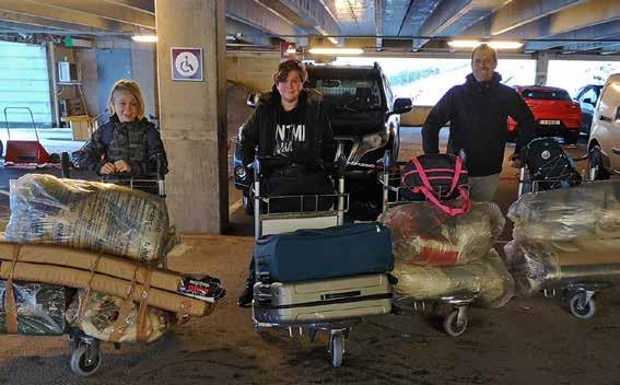 familie i Norge. Vi svarte først at det ikke gikk. Barna spurte så hvorfor ikke, og vi ble svar skyldig.