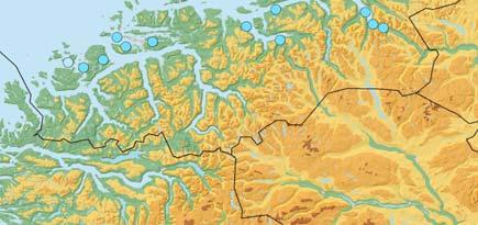 I 2009 ble det rapportert 63 målinger fra 0,04 til 0,24 µgy/h, og gjennomsnittet i perioden