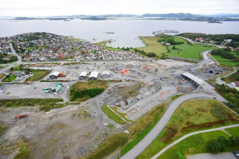 Hundvåg nord - Tunnelinnslaget