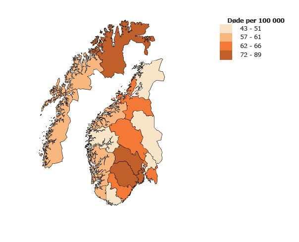 Violnt daths in Norway 1993 and 2005 + A n t v o l d s o m m d ø d s f a l l p r 1 0 0 0