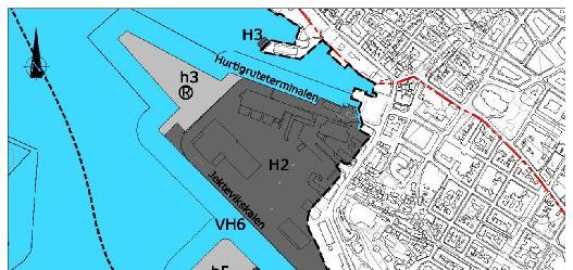 Nøstet/Dokken/Jekteviken Videre utvikling av området: Det er satt i gang arbeid med å finne ekspansjonsområde for Bergen havn med sikte på å utvikle et fremtidig transport- og logistikknutepunkt i
