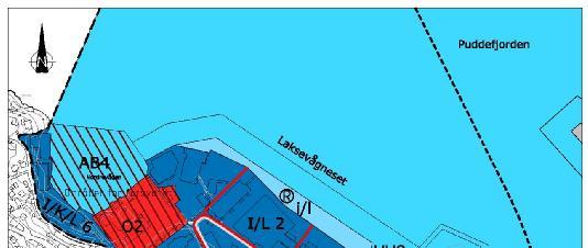 Laksevågneset Videre utvikling av området: Laksevågneset skal opprettholdes og styrkes for maritimt rettet og annen type næringsvirksomhet.