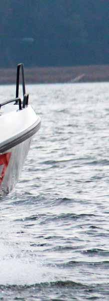 Prøvekjørt: Nordkapp Ranger 605 Enduro EFFEKTIV FRAMDRIFT: Aluminiums skroget skjærer effektivt gjennom vannet og er utrolig retnings stabilt.