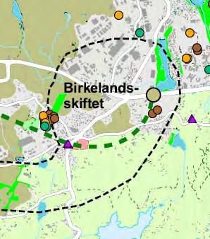 Veg og stinett for gåande og syklande På Bergenssida er det ei bra g/s vegnett ved Storavatnet med tilknyting frå Loddefjord, trafikknutepunktet og ut til friområde og bustadområde.