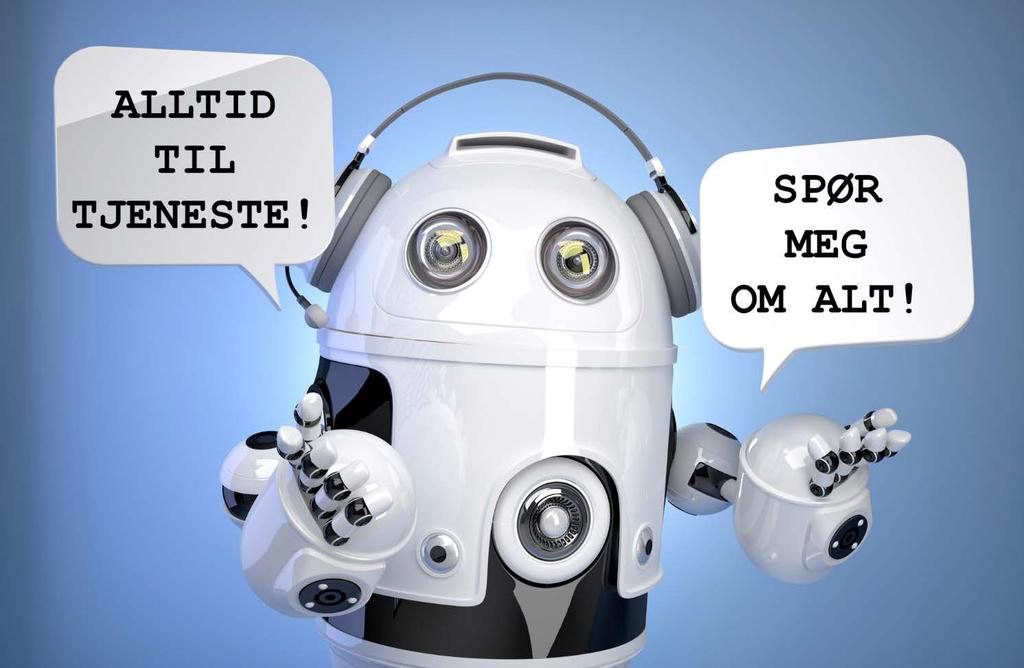 En chatbot er enkelt forklart et dataprogram som mennesker