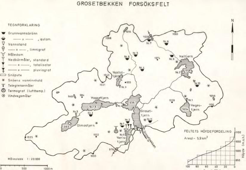 Grosetbekkens nedørfelt.