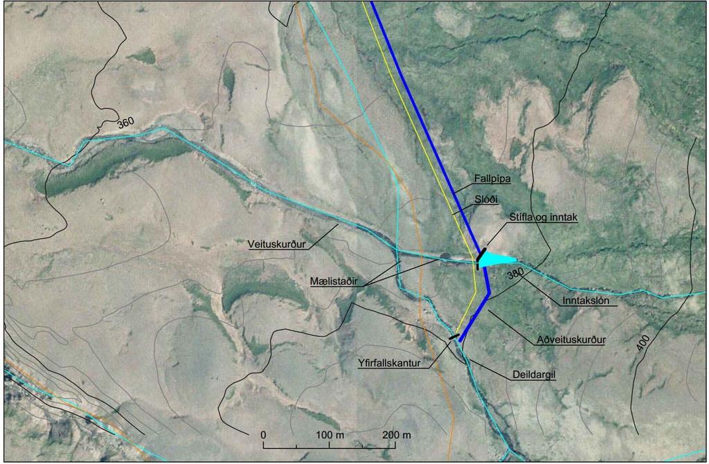 6.5 Húsafell Áformað er að byggja rennslisvirkjun í Deildargili í landi Húsafells í Borgarfirði með uppsett afl allt að 1.000 kw.