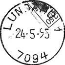 Stempel nr. 5 Type: I22N Fra gravør 26.05.1970. LUNDAMO Innsendt?