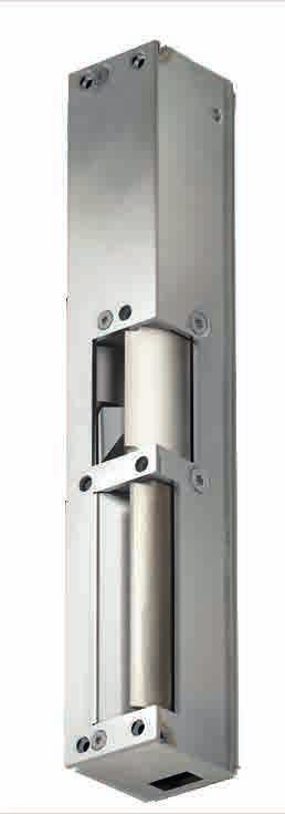 Elektrisk låsing for dører med flere krav STEP 28E Secure benyttes når dørautomatikk eller håndtak skal kombineres med krav til høy sikkerhet og/eller brannklassifisering.
