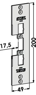 245x34 11 mm ST4092 Plan stolpe tilpasset for Jansen Janisol 2.