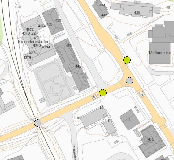 2 Dagens situasjon Vurdering av dagens vegnett Det henvises til trafikkutredninger utarbeidet av Asplan Viak (Asplan Viak, 2017) for detaljert beskrivelse av dagens vegnett.