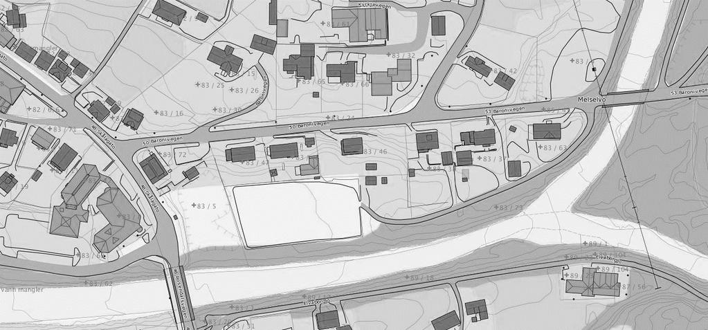 Figur 7 Vegsystemet inn til planområdet. Kjelde: Se eiendom. 4.