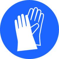 Referanser til relevante standarder EN 143 Håndvern Håndvern Ugjennomtrengelige hansker anbefales. Egnede hansker Neopren, nitril, polyetylen eller PVC.