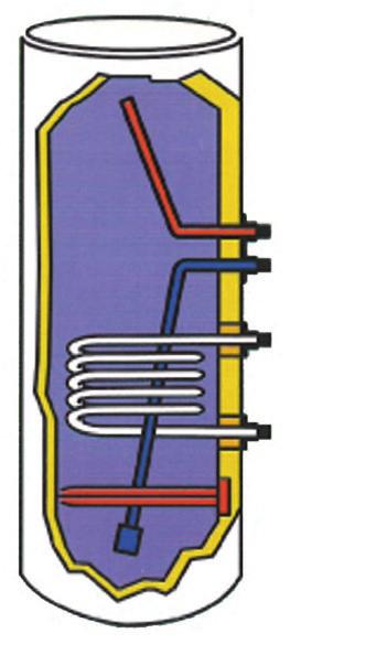 5 VARMTVANNSBEREDERE OG VARMEAKKUMULERING Kombi EK H CTC FERROTERM KOMBI 50 CTC FerroTerm kombi er en varmtvannsbereder for vannbåren energi.